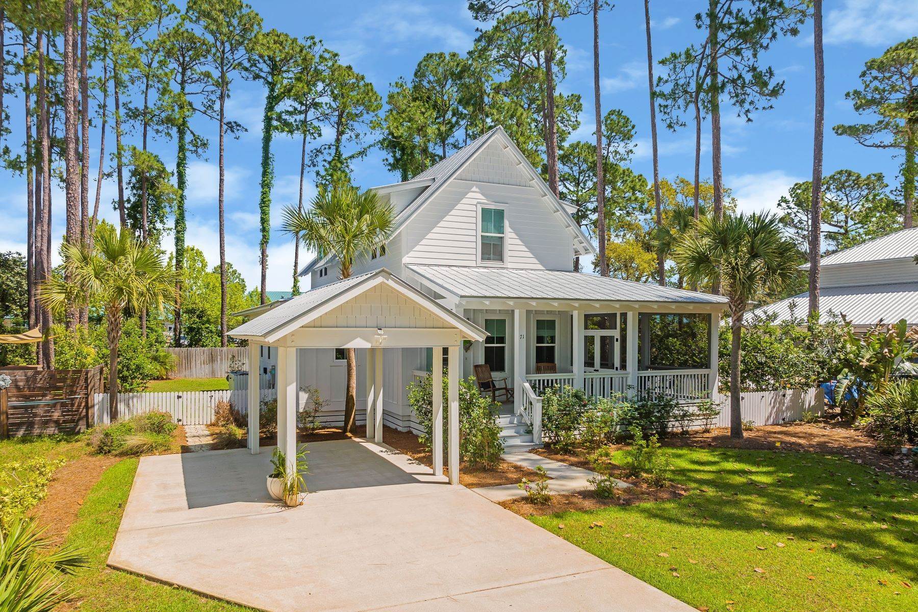 Property for Sale at Quintessential Luxury Cottage On West End Of 30A 71 Sunrise Circle Santa Rosa Beach, Florida 32459 United States